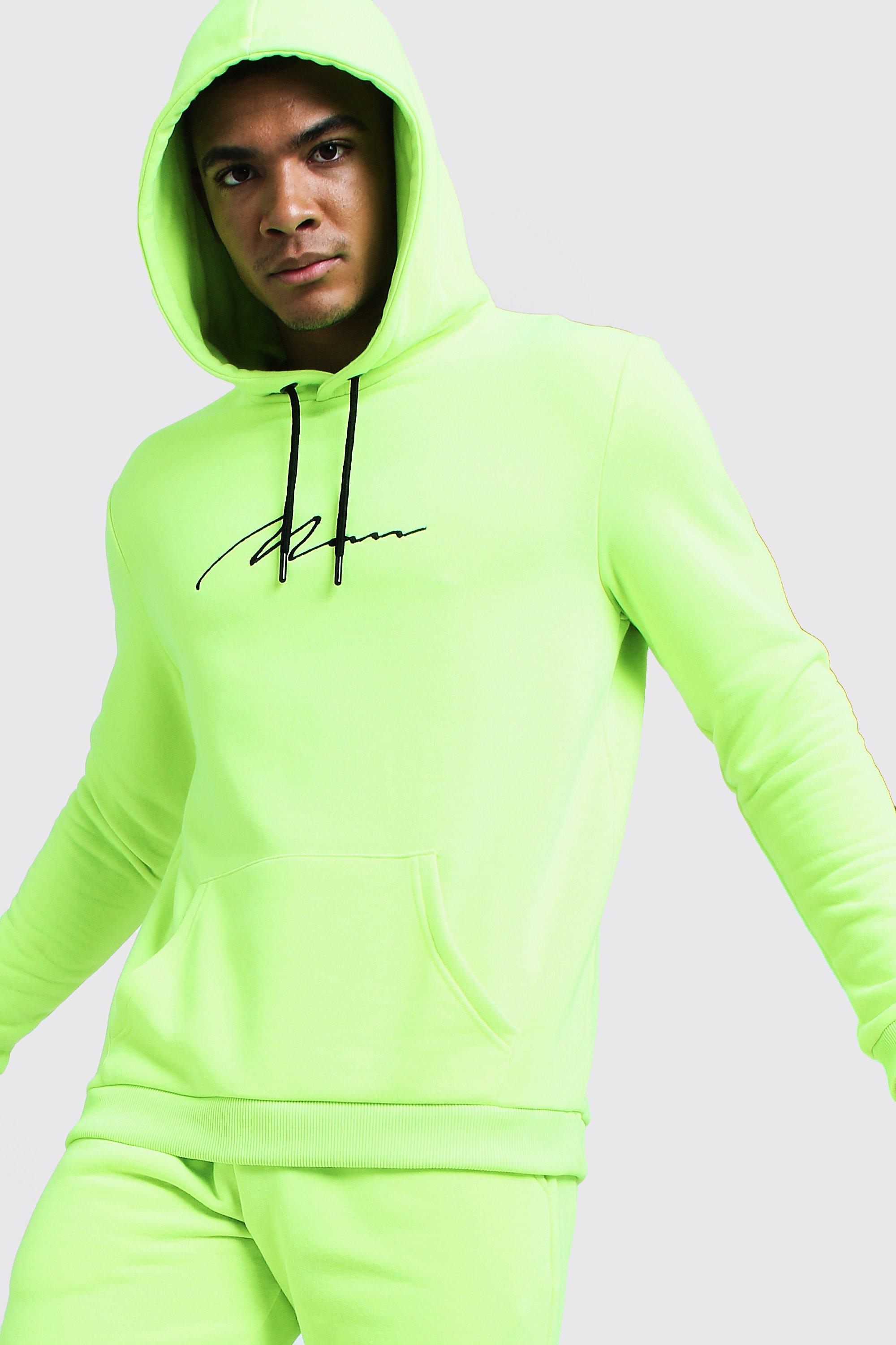 Neon hotsell green tracksuit