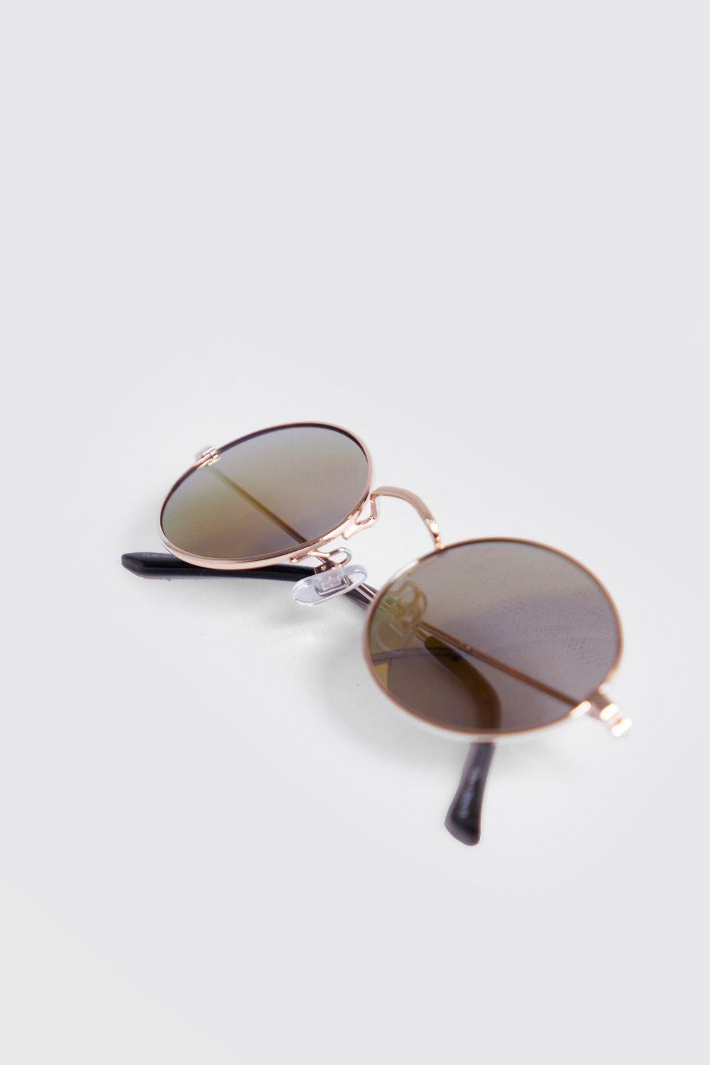 Lunettes de soleil ovales style vintage