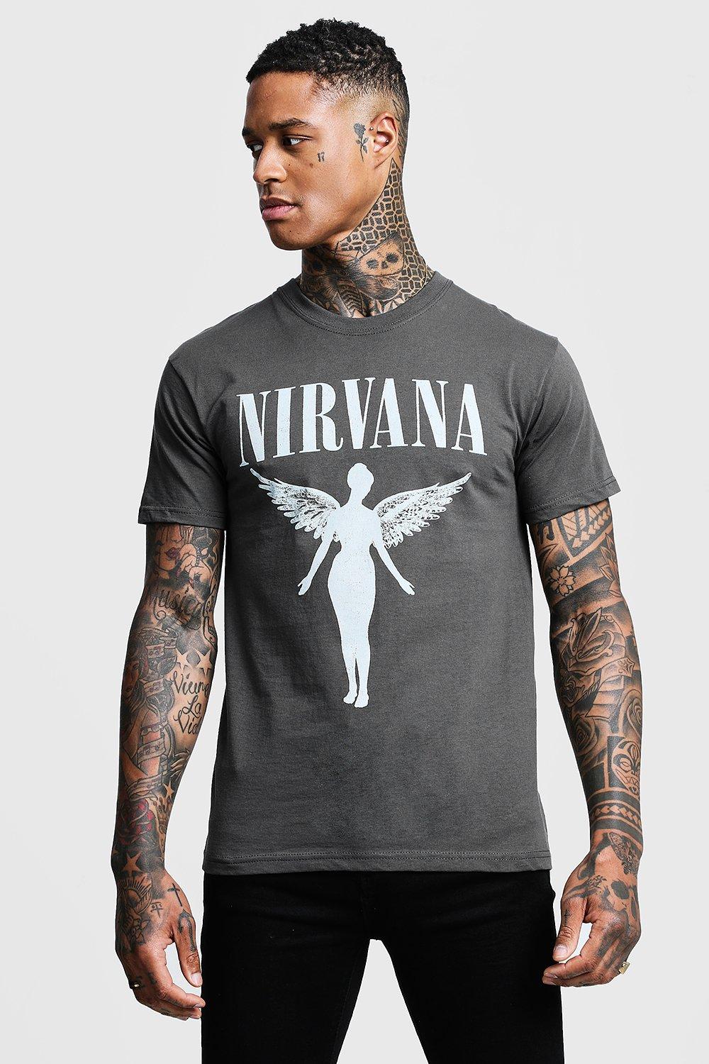 nirvana angel tee