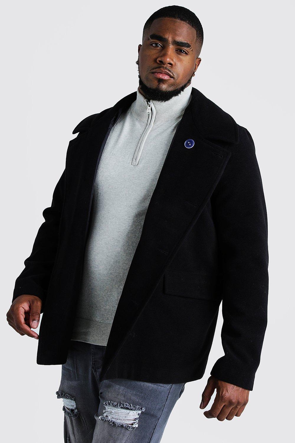 plus size pea coats cheap