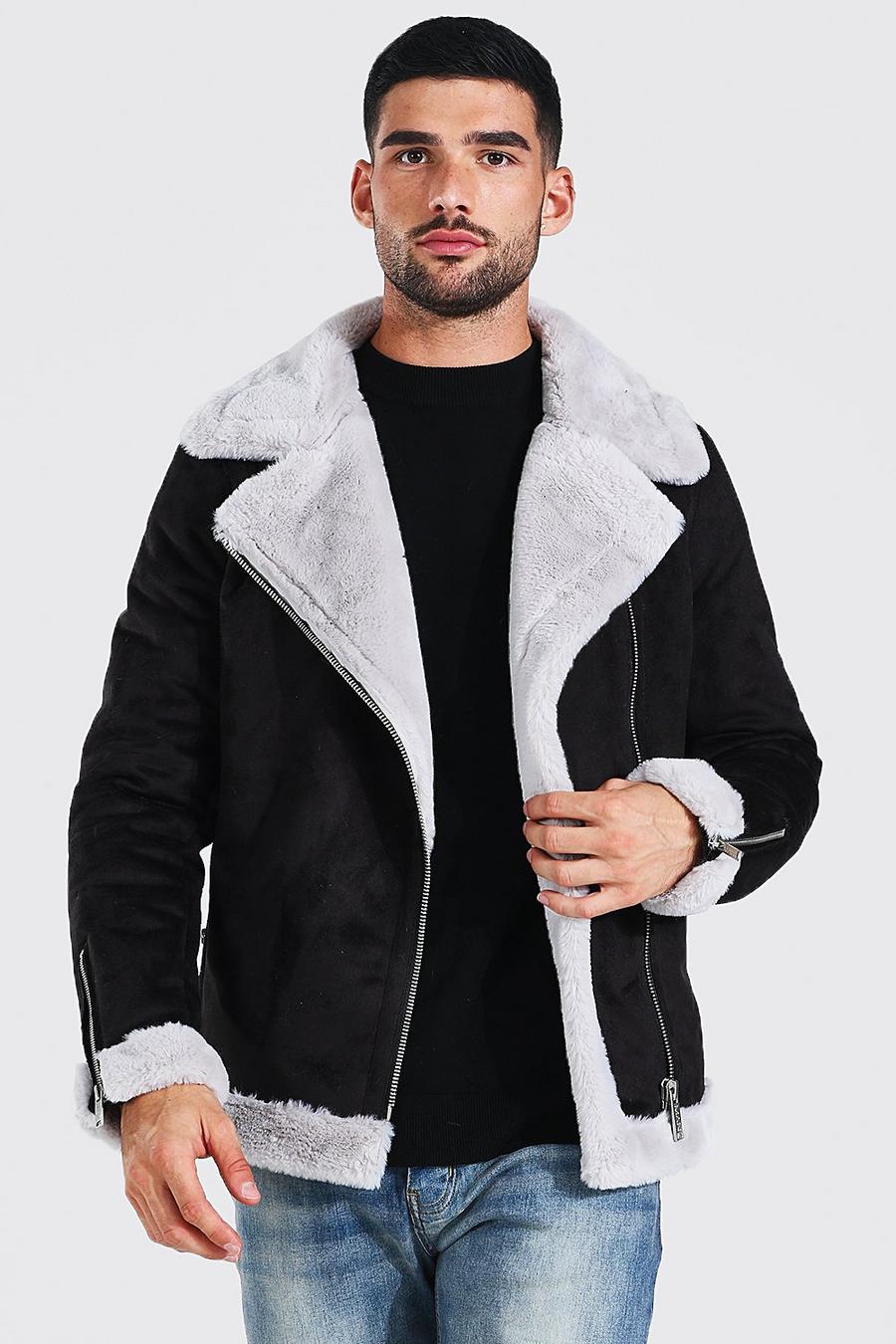 Mens Suede Fur Lined Coat Hot Sale | bellvalefarms.com