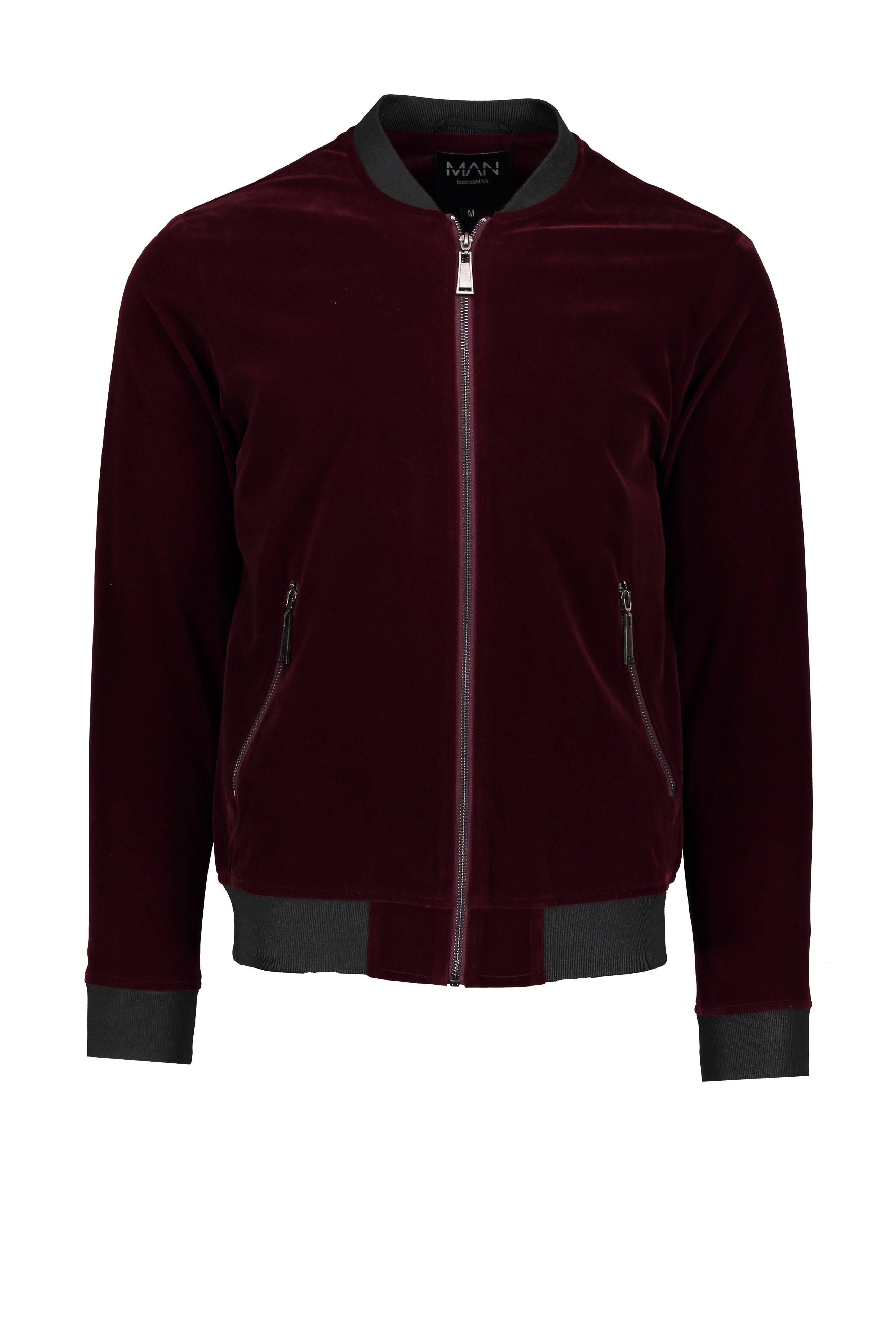 Bombers velours homme sale