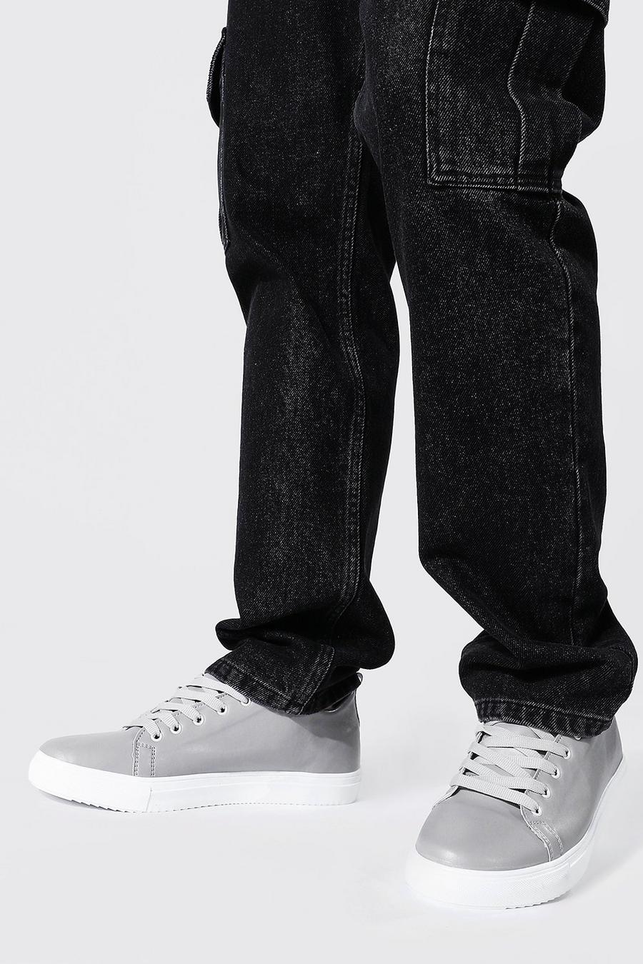 Grey Core Pu Sneaker image number 1