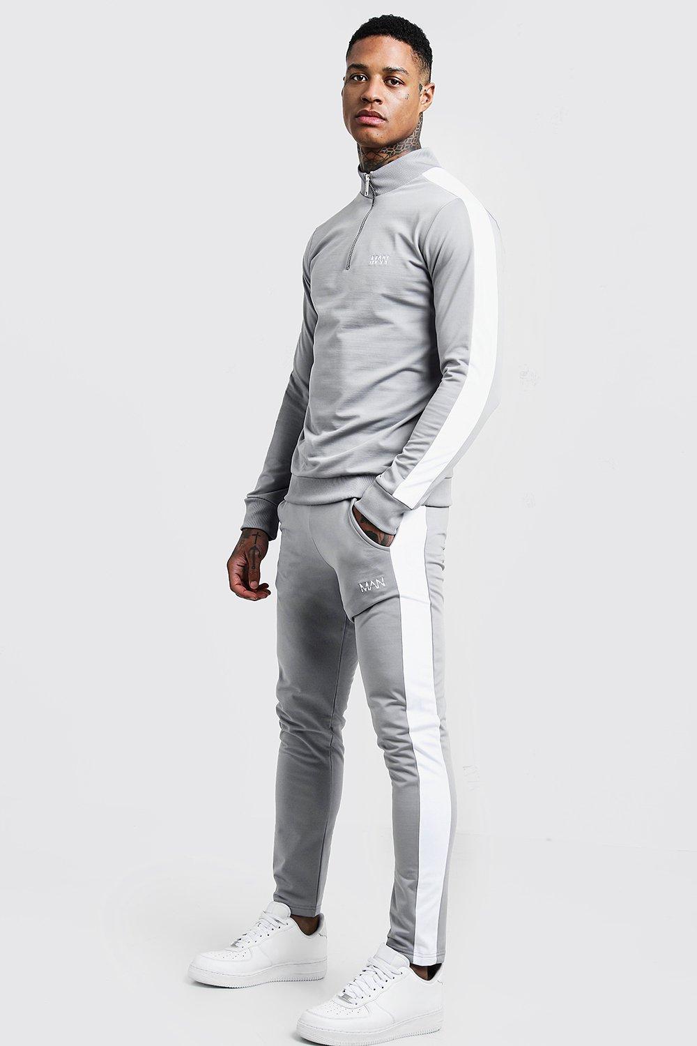 mens tracksuits boohoo