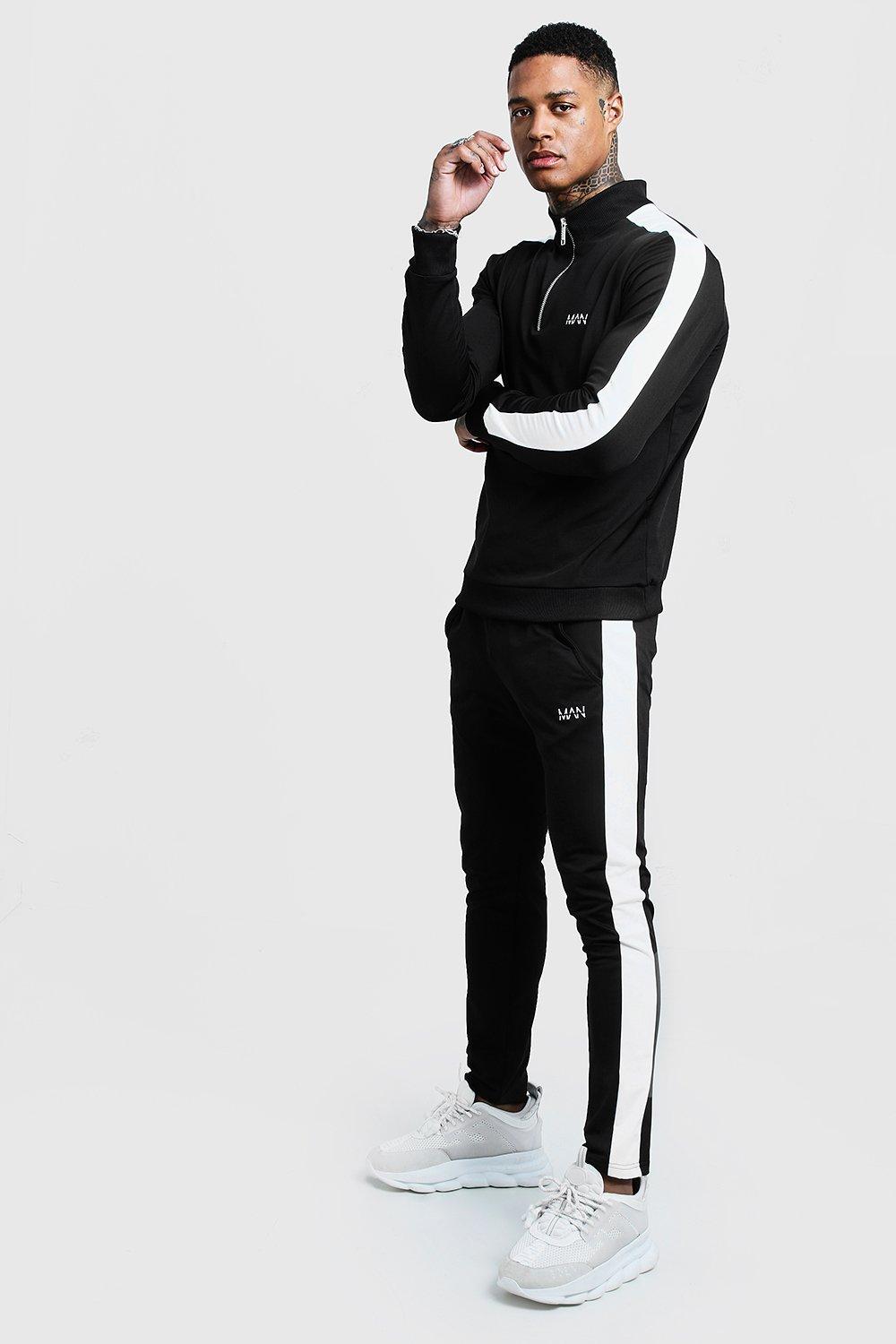 mens tracksuits boohoo