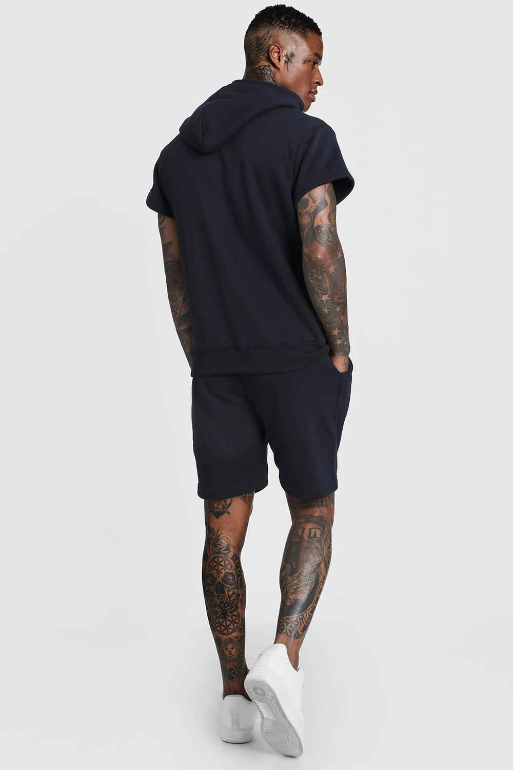 Original MAN Short Sleeve Hoodie & Short Set