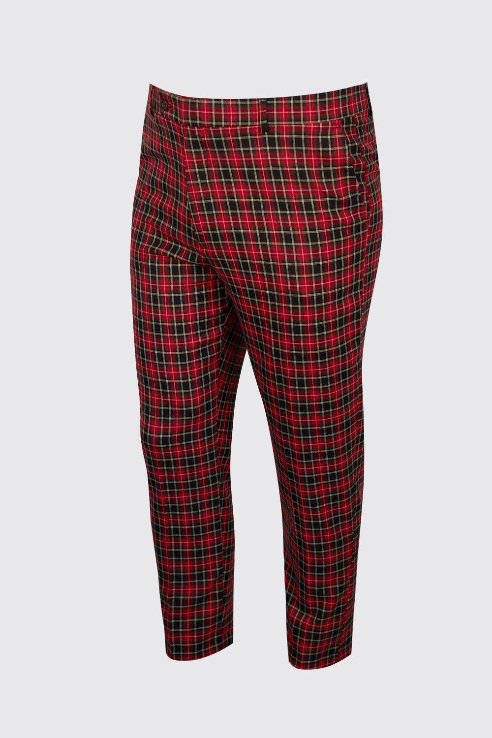 Big & tall plaid clearance pants