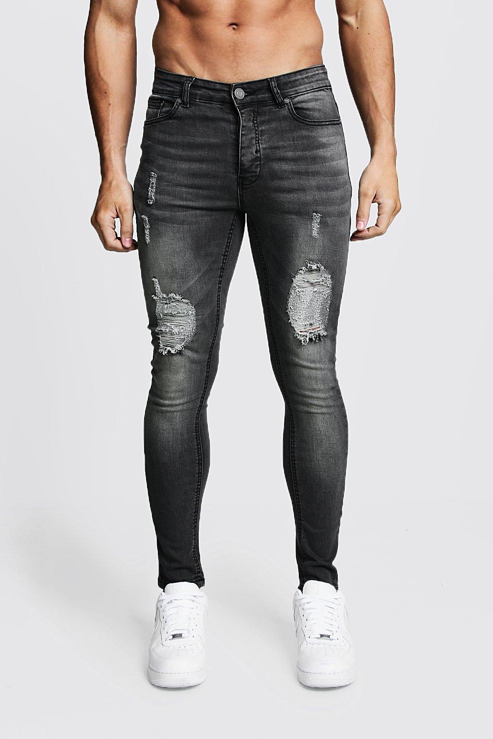 boohoo spray on skinny jeans