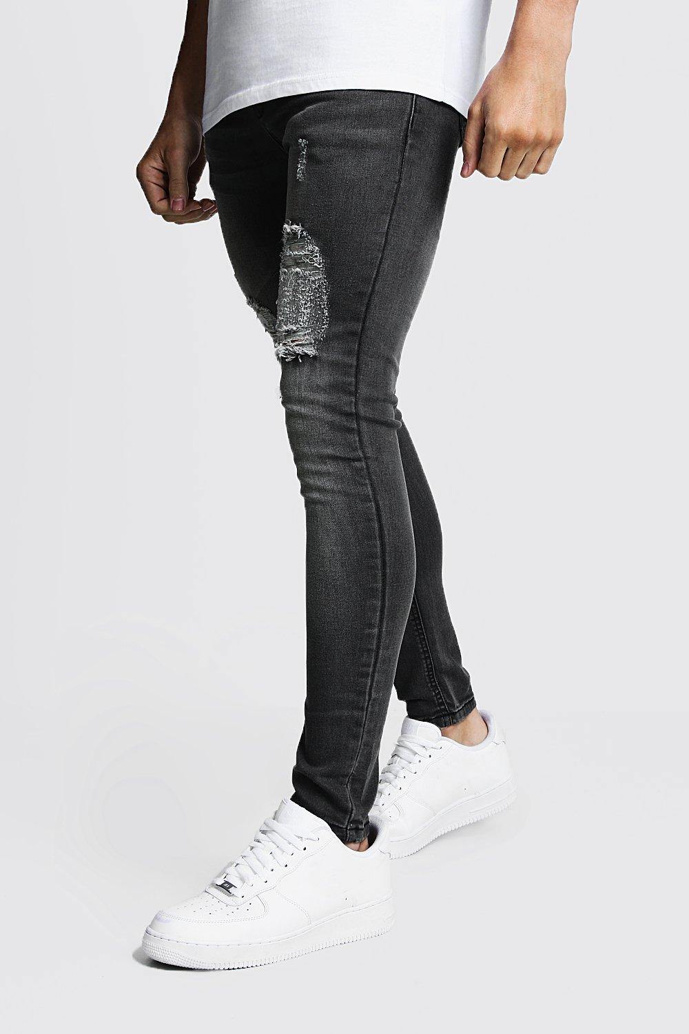 boohoo spray on skinny jeans