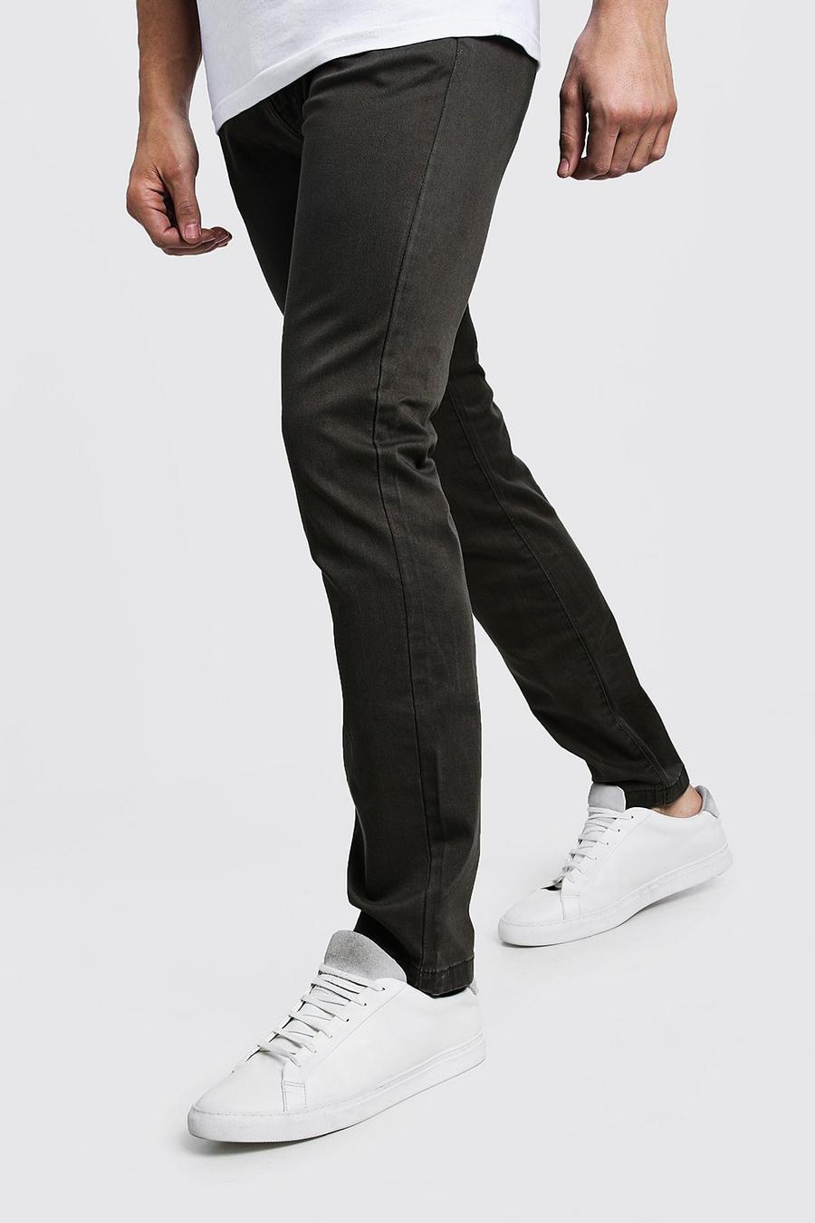 Slim-Fit Chinos aus Stretchmaterial image number 1