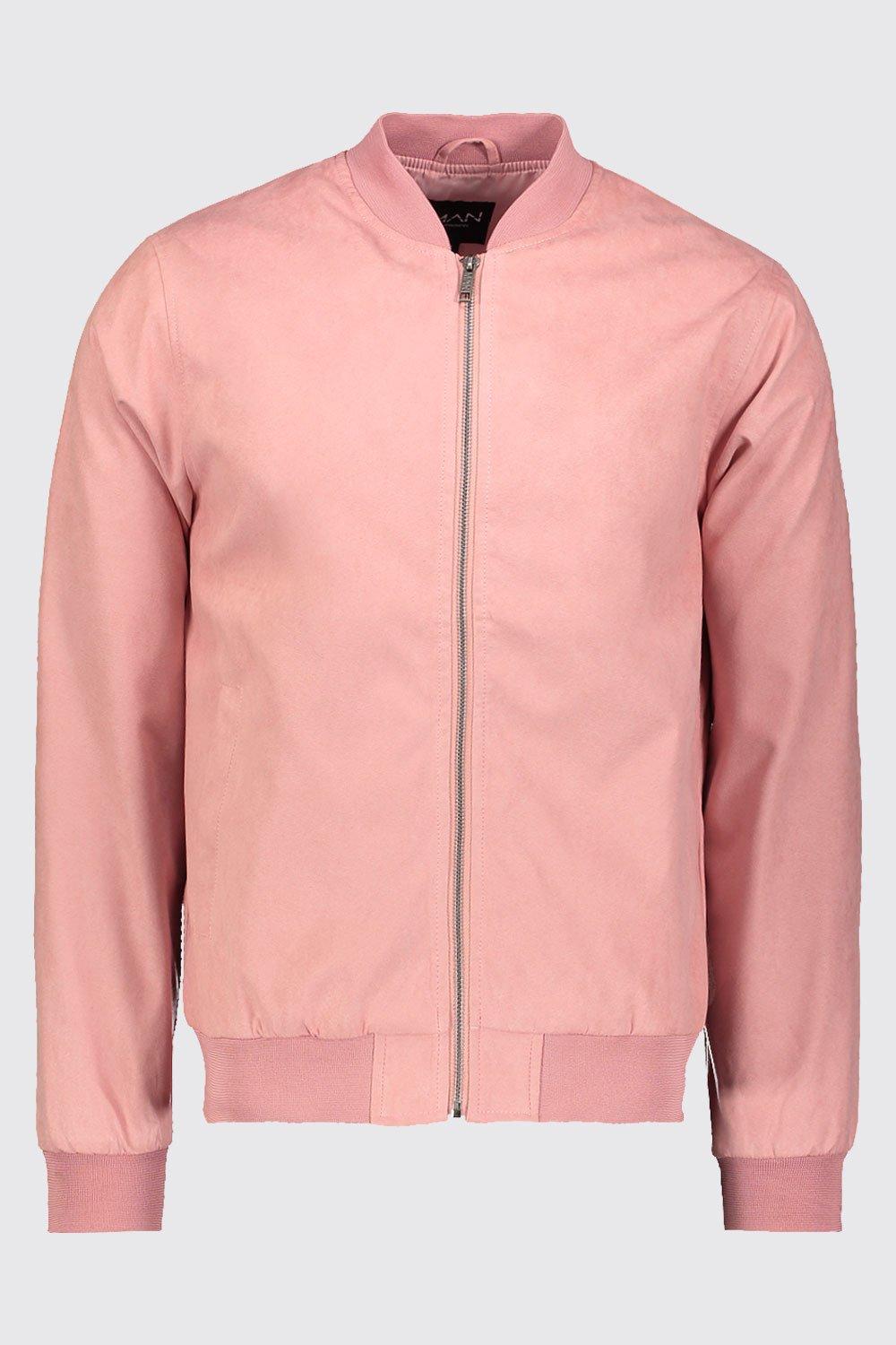 pink bomber jacket boohoo