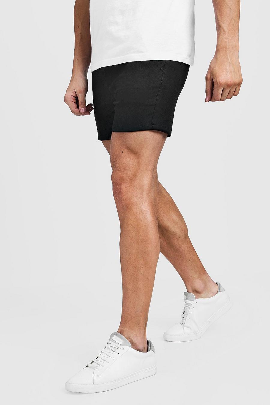 Schmal geschnittene Chino-Shorts mit Stretch-Anteil image number 1