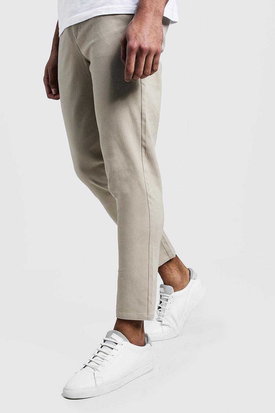 Kurze Skinny Fit Chinos image number 1