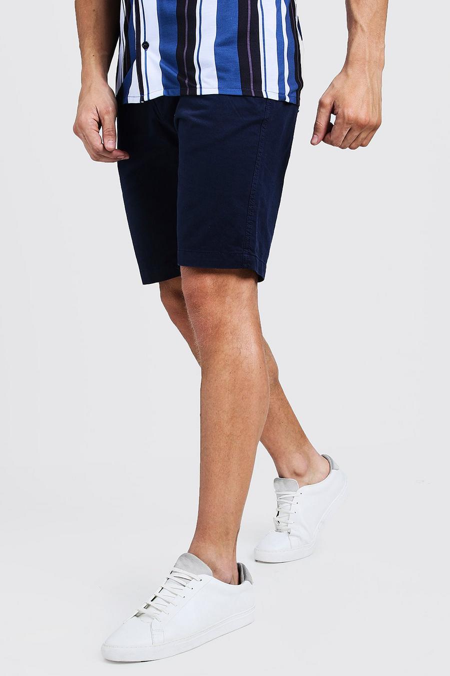 Slim Fit Cotton Chino Shorts image number 1