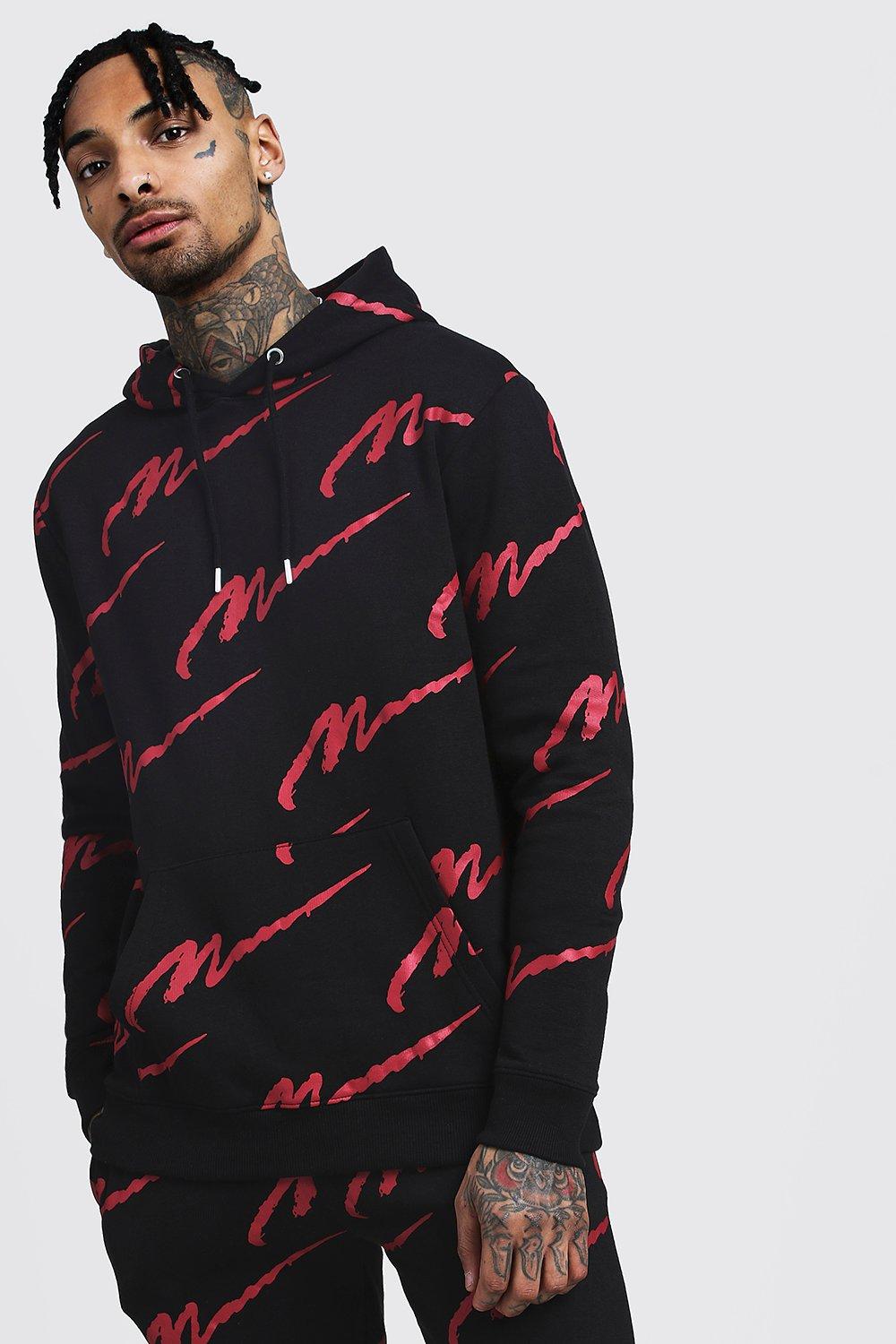 boohoo mens hoodies