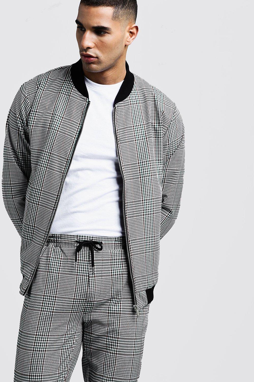 Smart Check Bomber Tracksuit