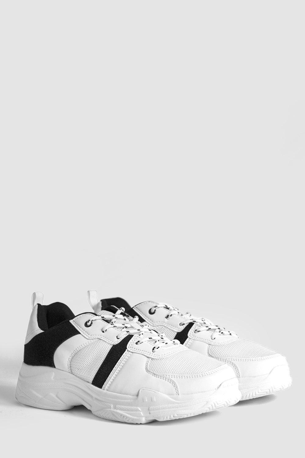 boohoo chunky trainers