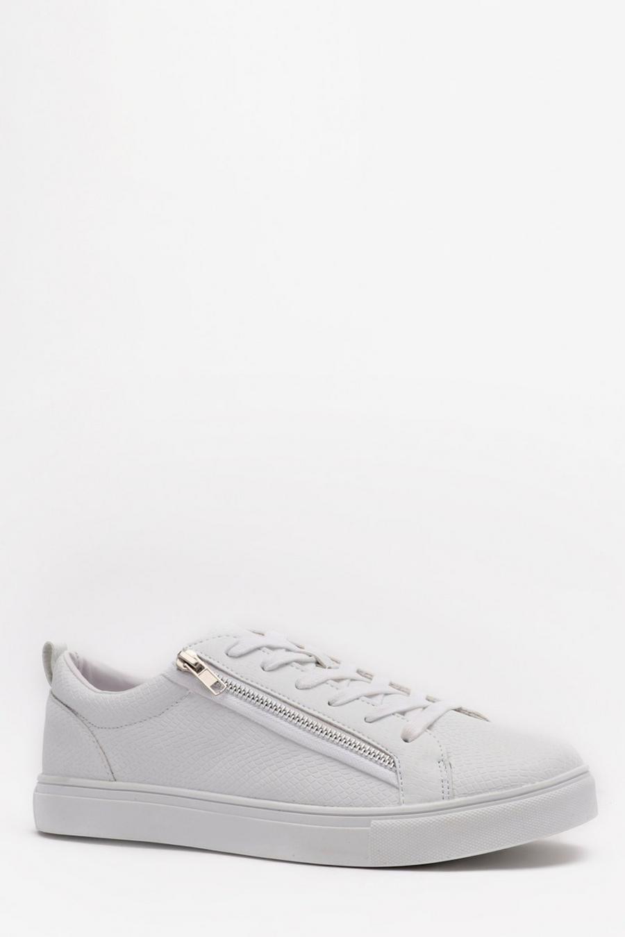 Lace Up Zip Side Sneaker image number 1