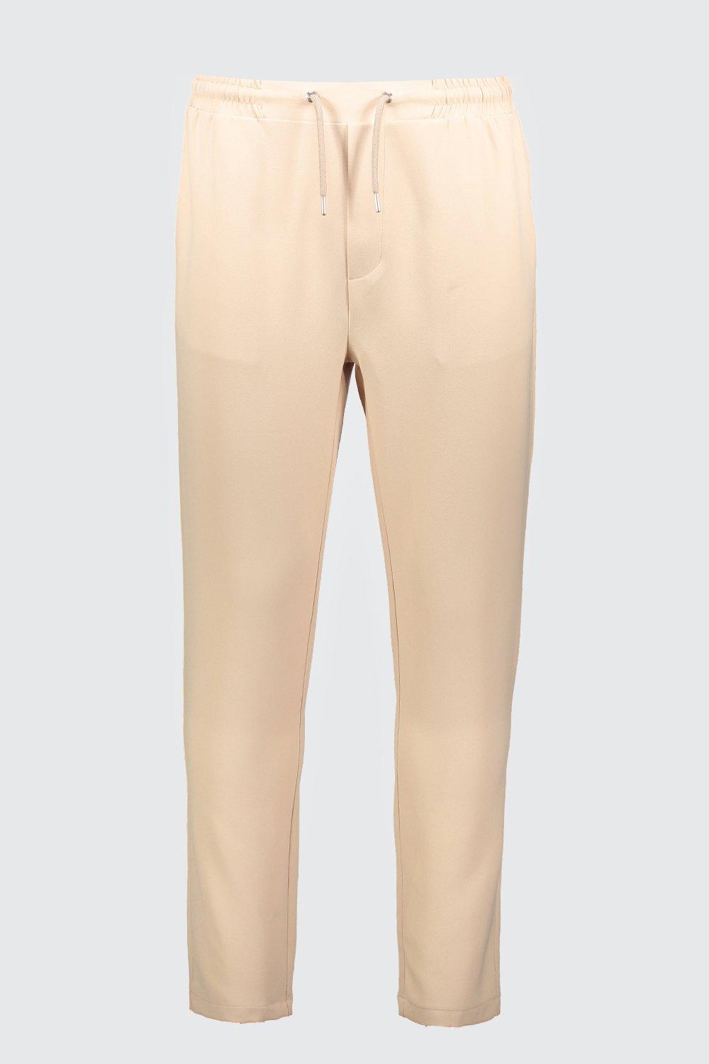 Plain Smart Jogger Trouser