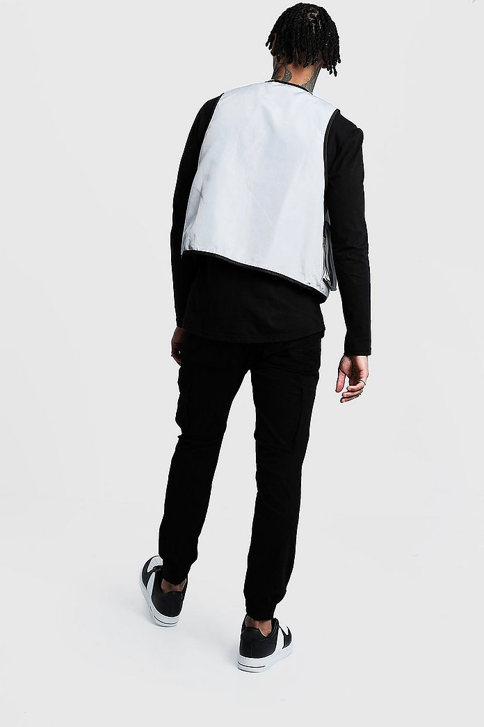 Sleeveless Contrast Utility Vest | boohoo Canada Sleeveless Contrast Utility Vest | boohoo Canada