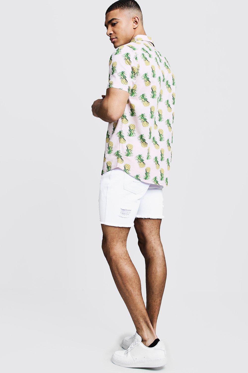 Pineapple shirt and on sale shorts