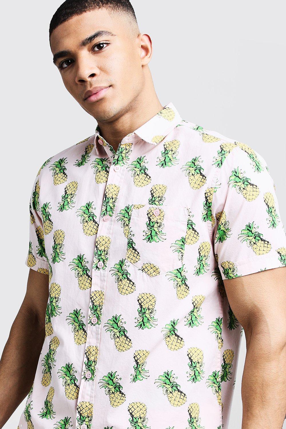 Pineapple dress shirt online