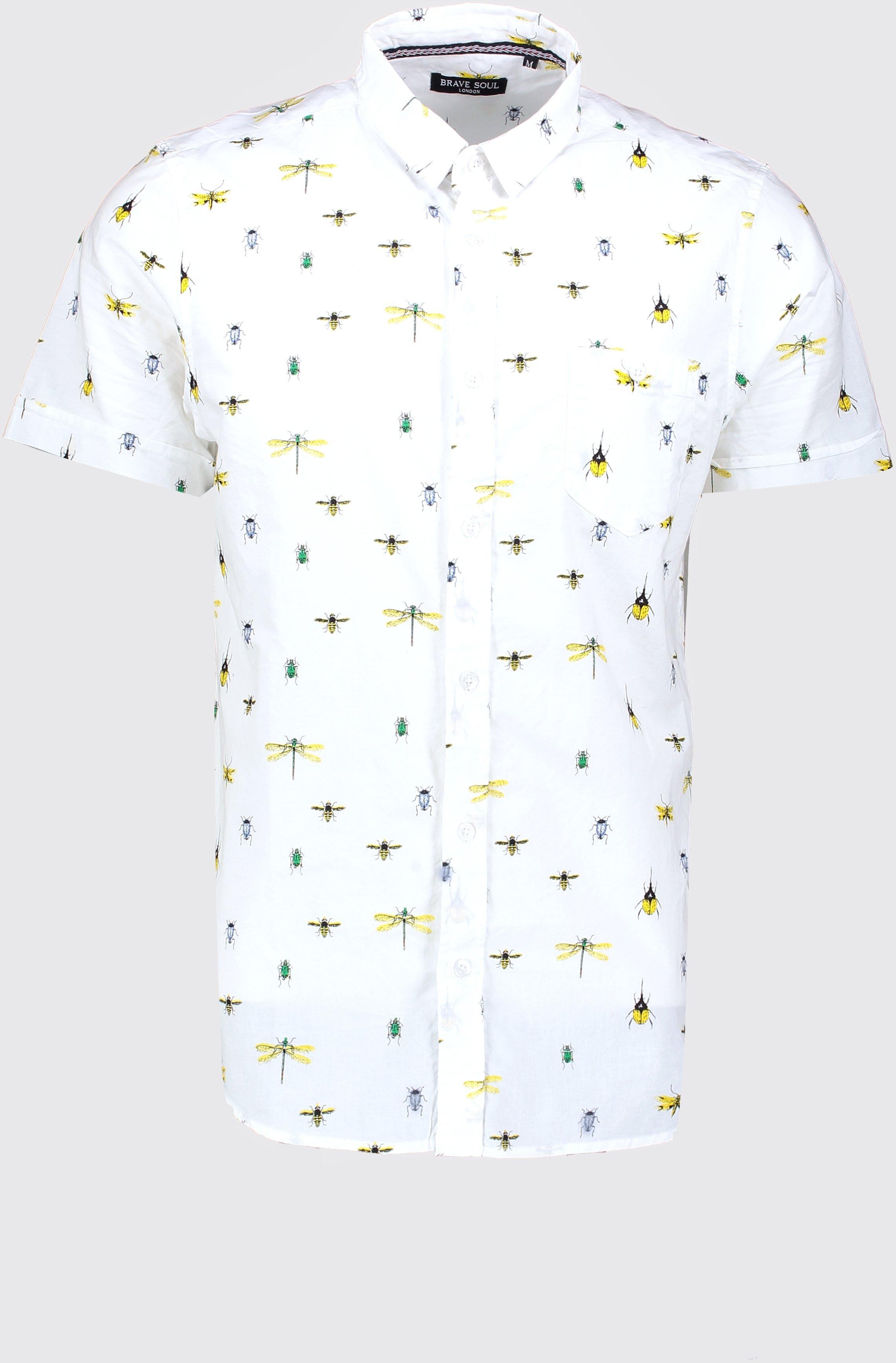 insect print shirt