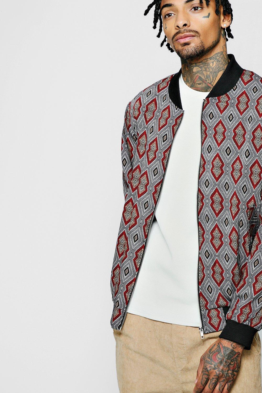 Aztec bomber jacket mens best sale