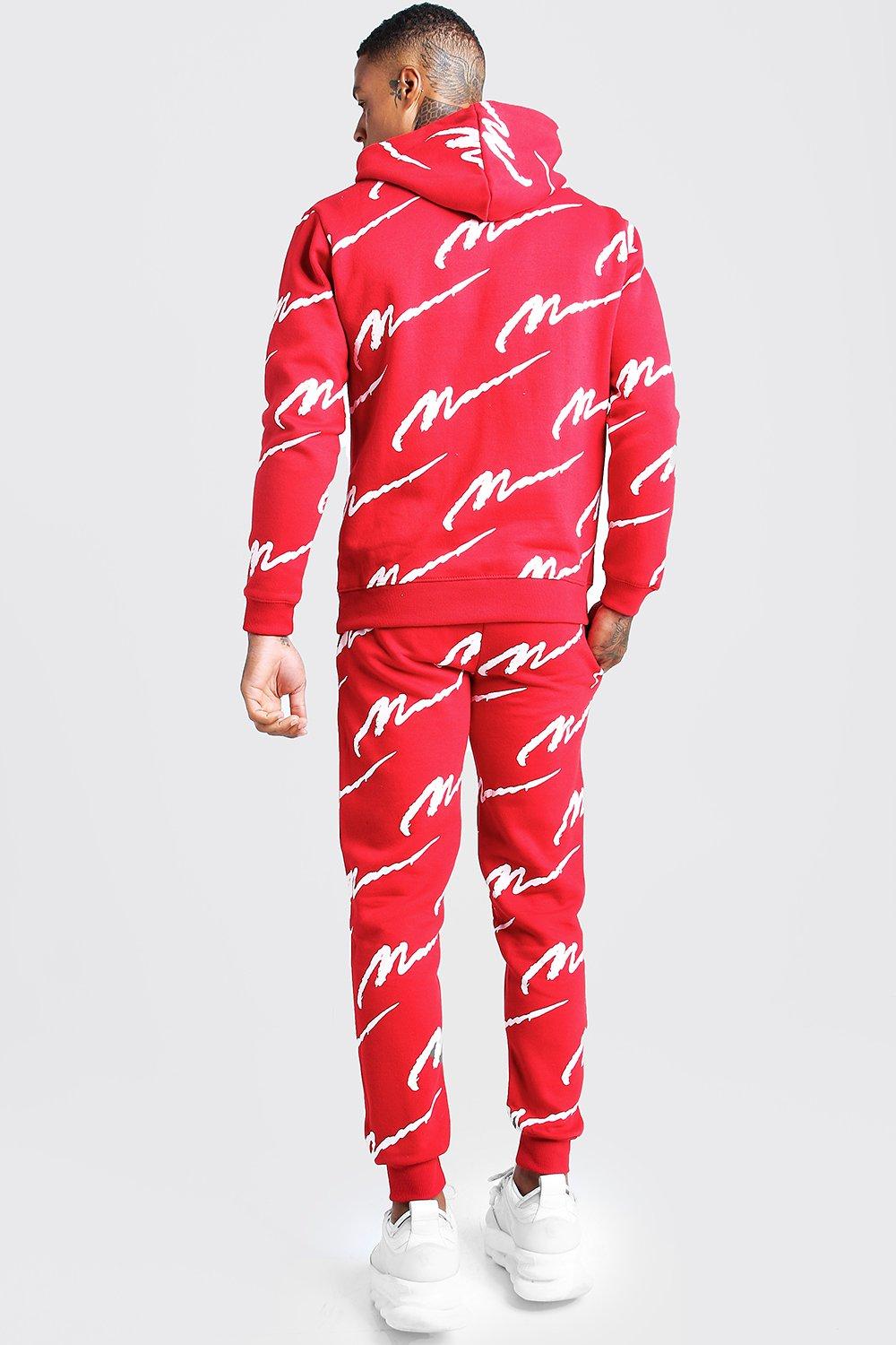 Man store tracksuit boohoo