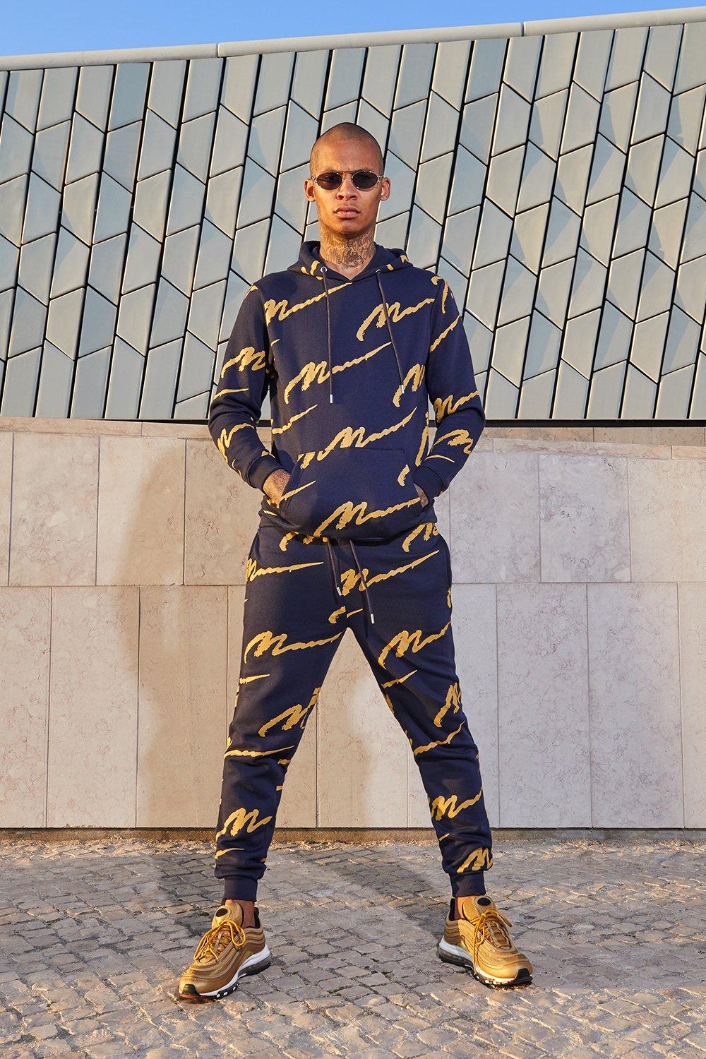mens tracksuits boohoo