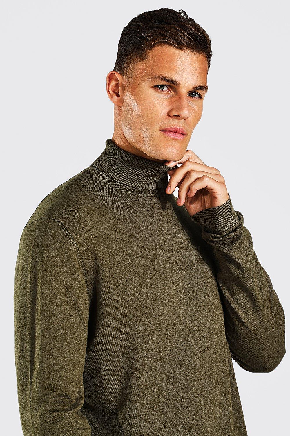 Tall Regular Fit Roll Neck Jumper
