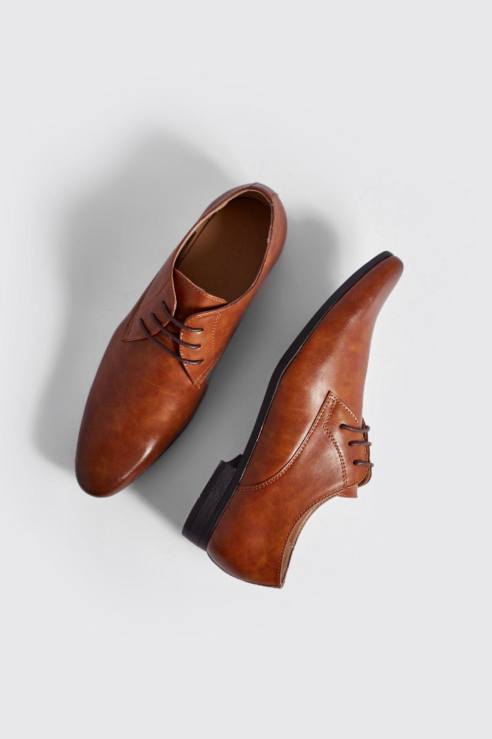 What is faux clearance leather shoes