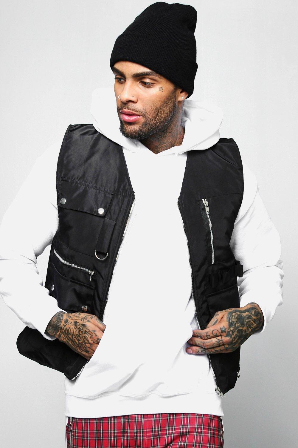 Sleeveless Utility Vest | boohoo Canada Sleeveless Utility Vest | boohoo Canada