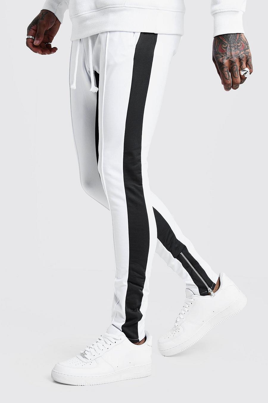 Tricot Skinny Joggers With Side Panel image number 1