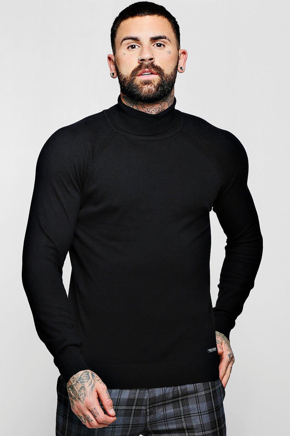 muscle fit knitwear