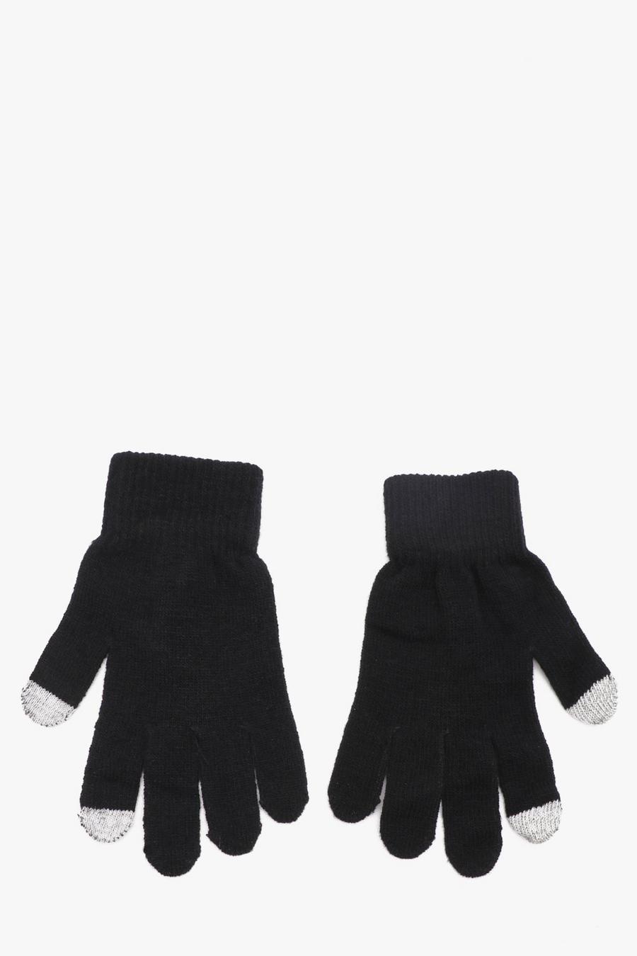 Touch Screen Gloves, Black image number 1