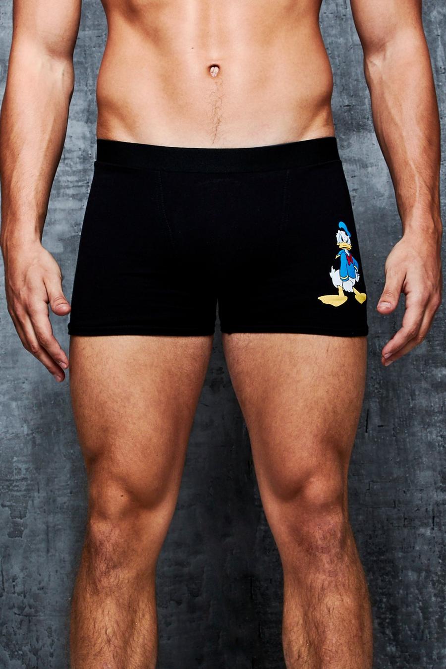 Disney Boxershorts mit Donald Duck Aufdruck, Schwarz image number 1