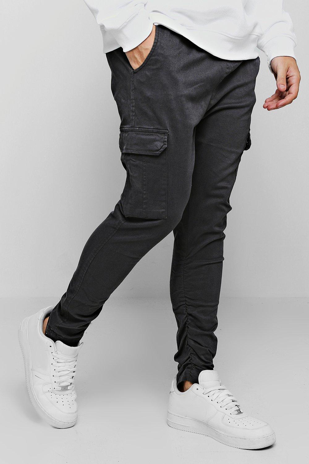 tapered fit cargo pants