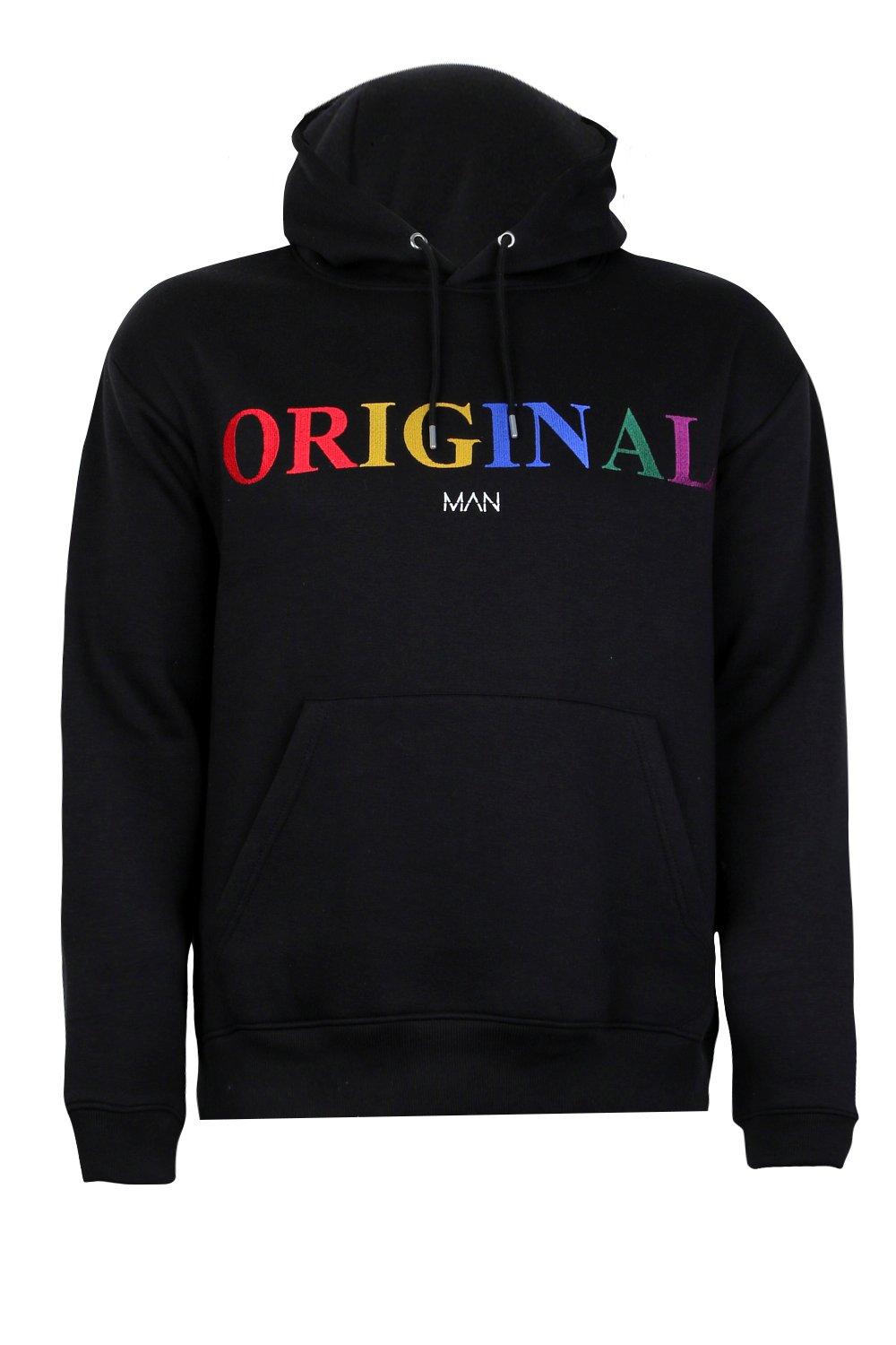 embroidered hoodie