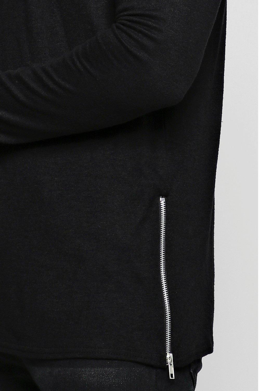 Side zip sweater clearance men's