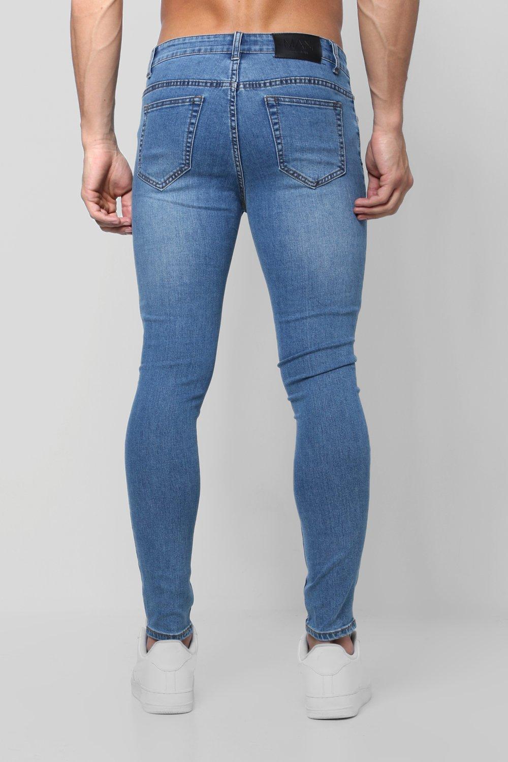 boohoo spray on skinny jeans