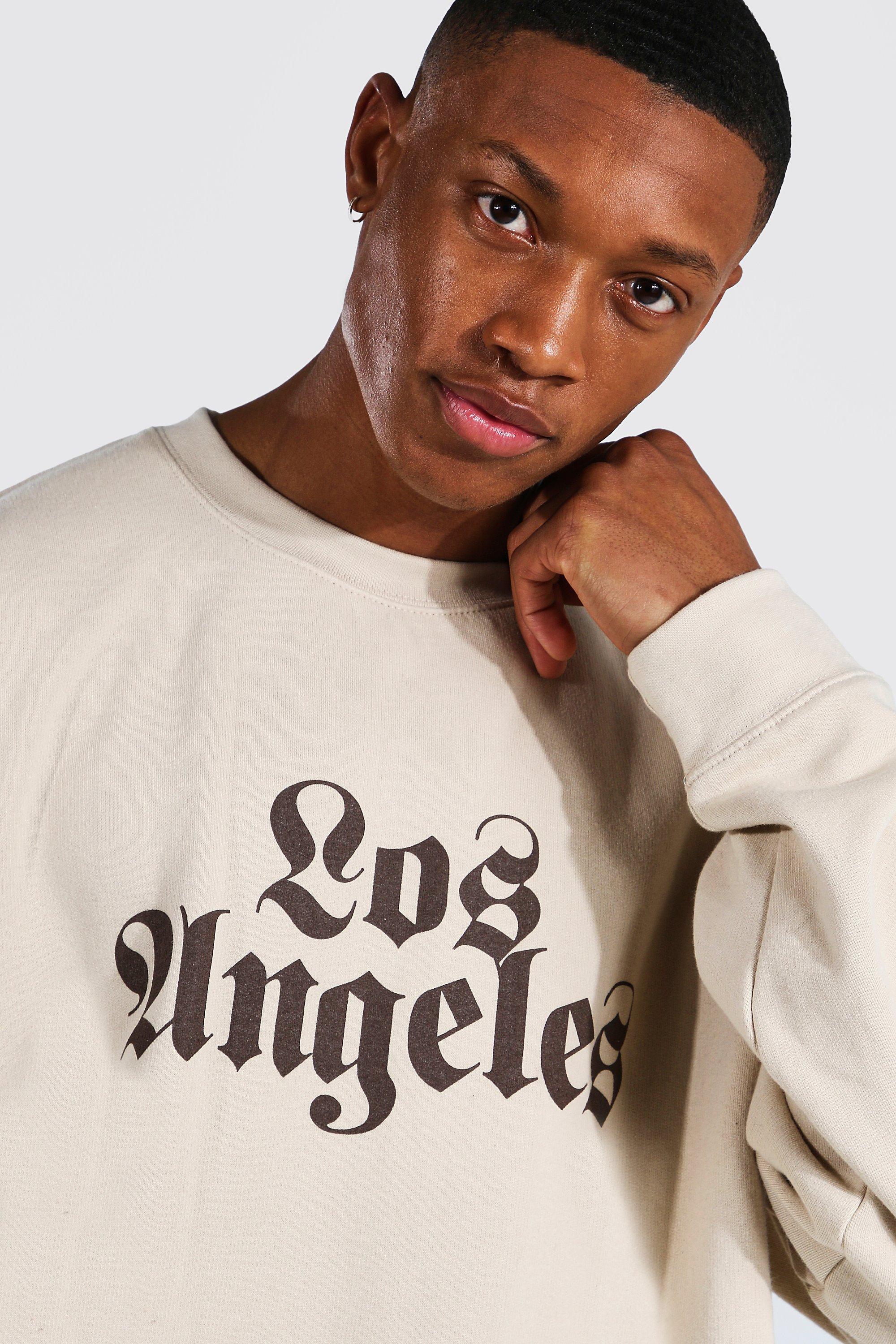 Oversized lakers online sweatshirt