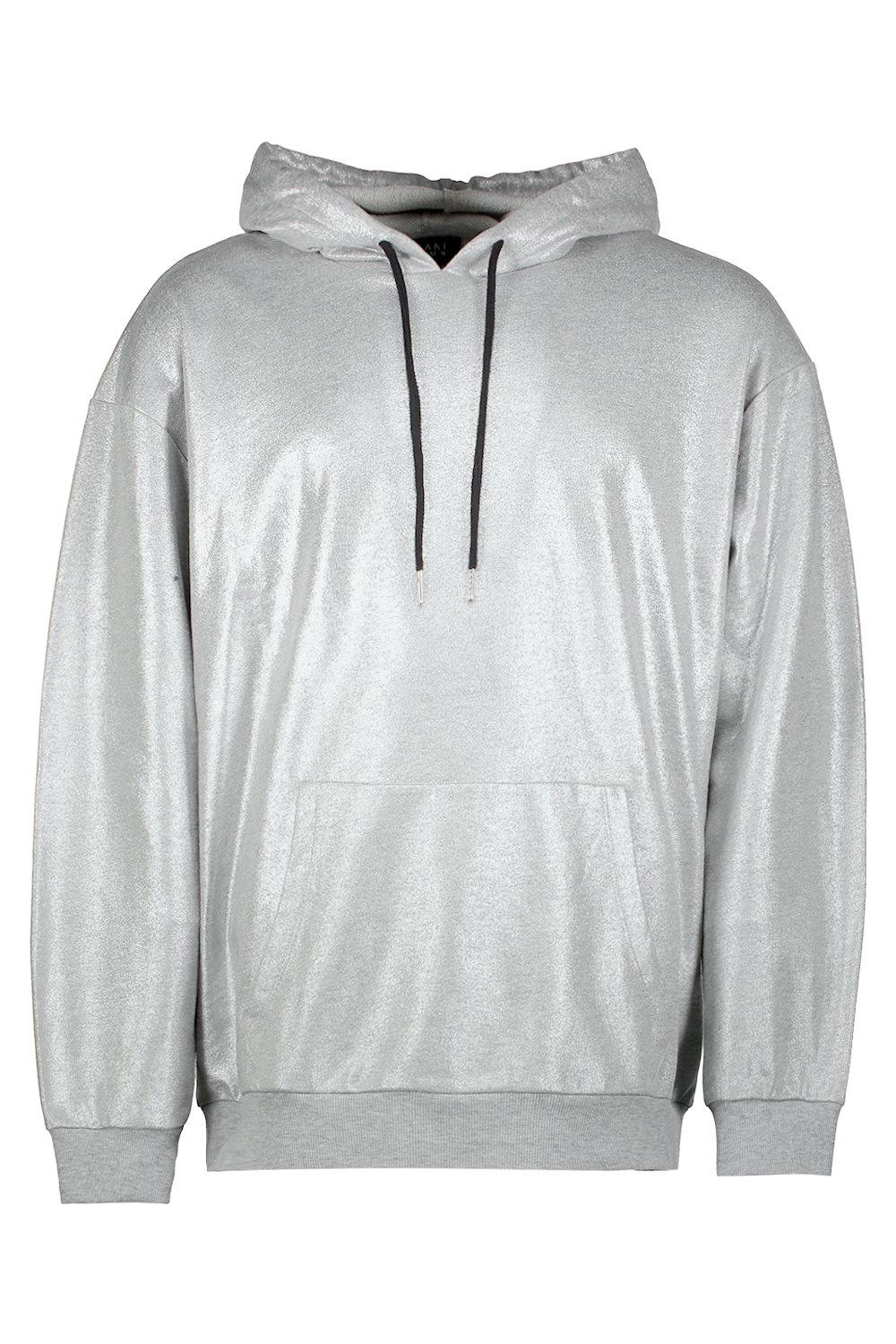 Metallic gold outlet hoodie mens