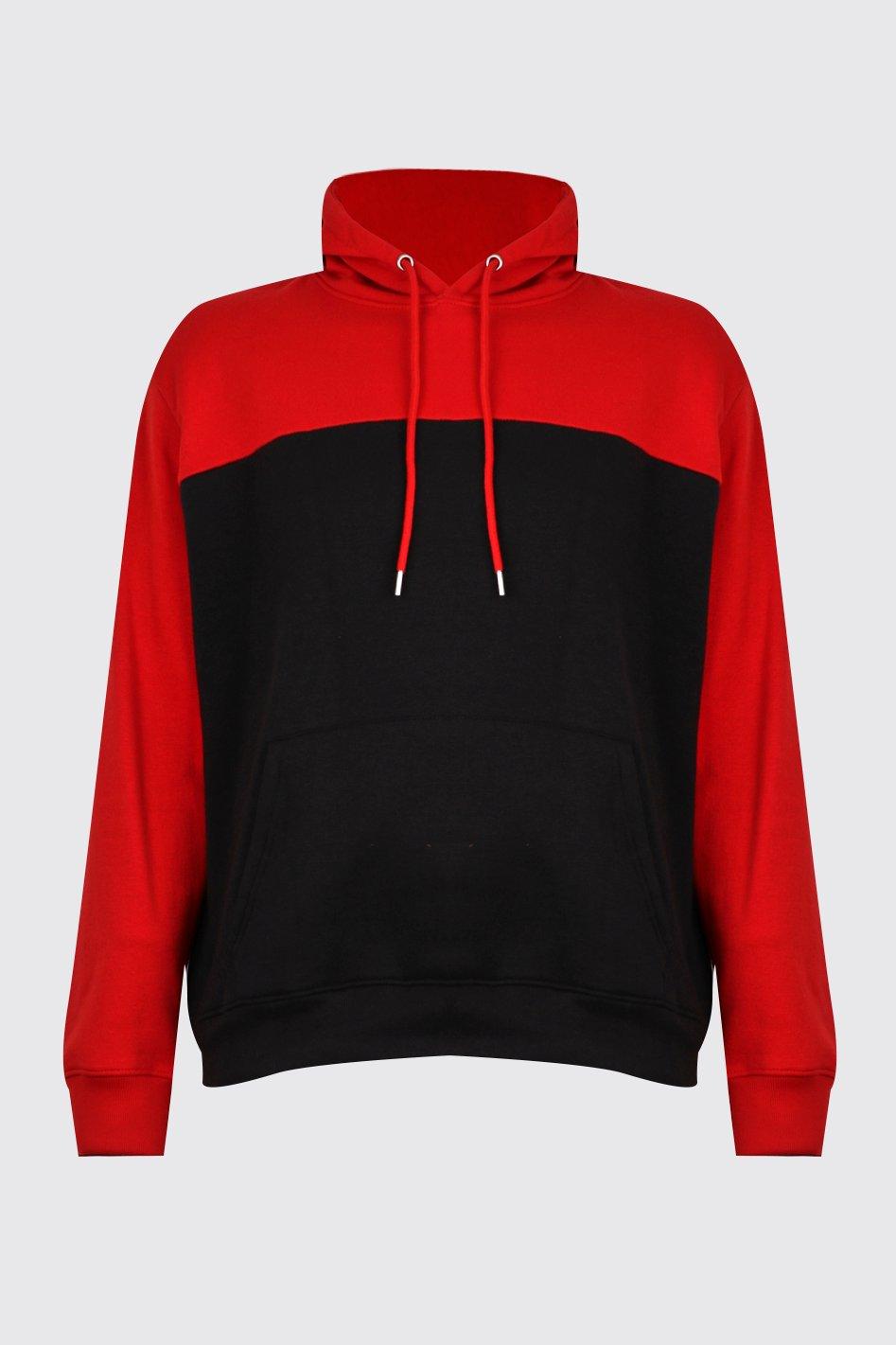 big and tall red hoodie