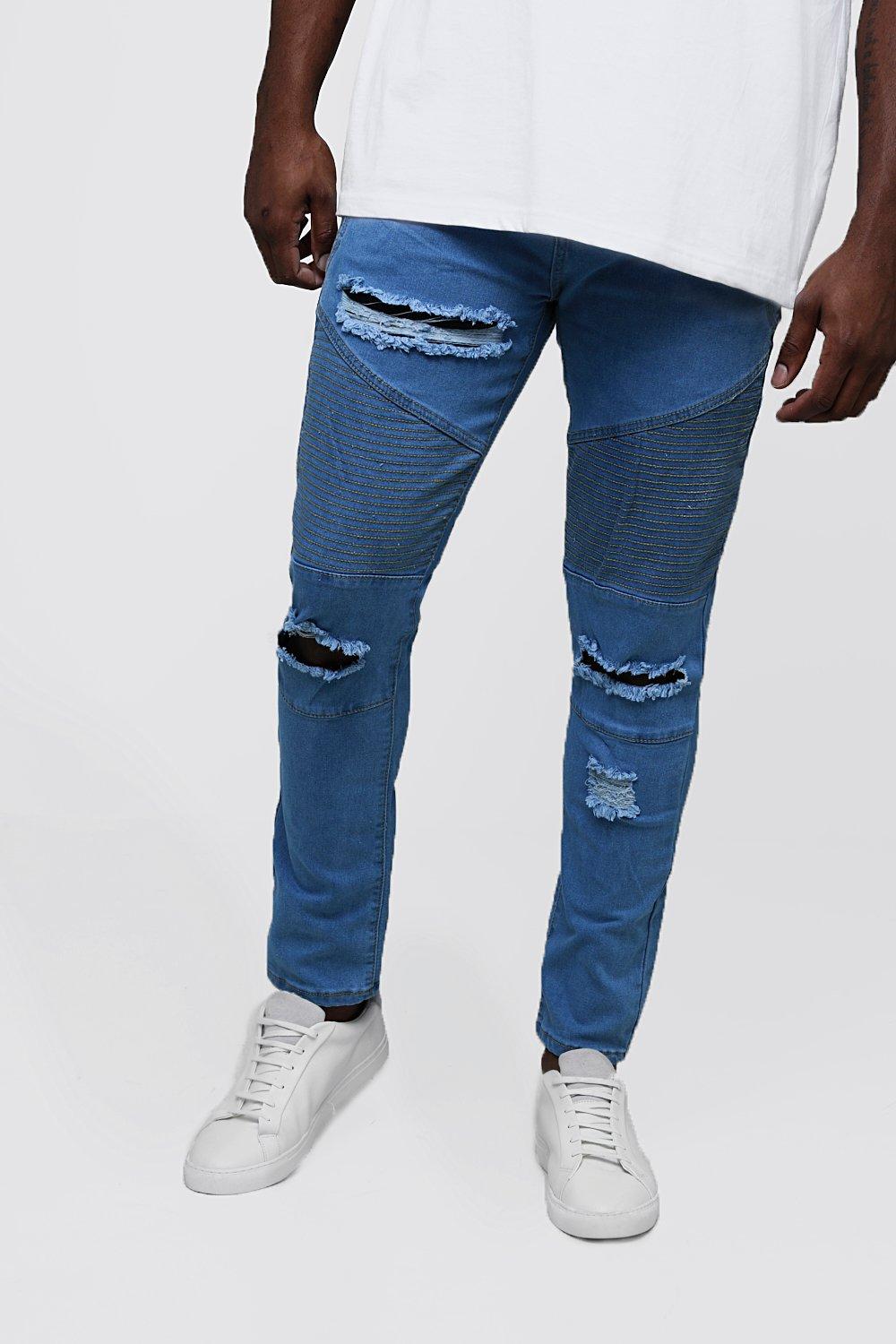 big & tall biker jeans