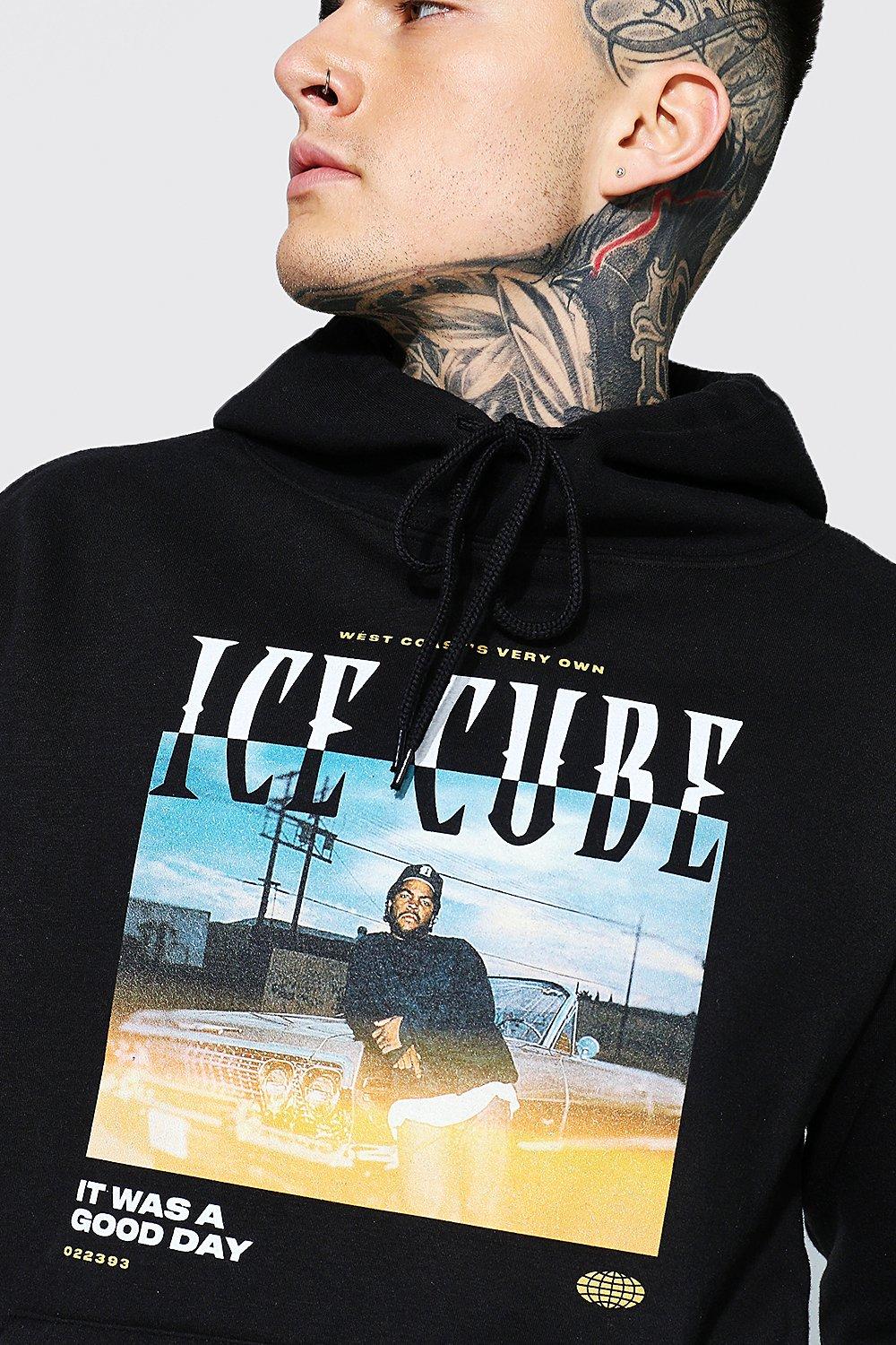 Oversized Ice Cube Car License Hoodie