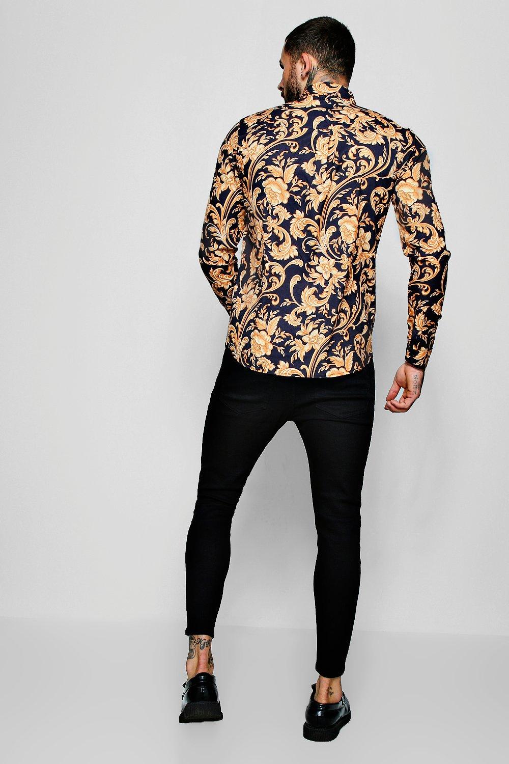 baroque long sleeve shirt