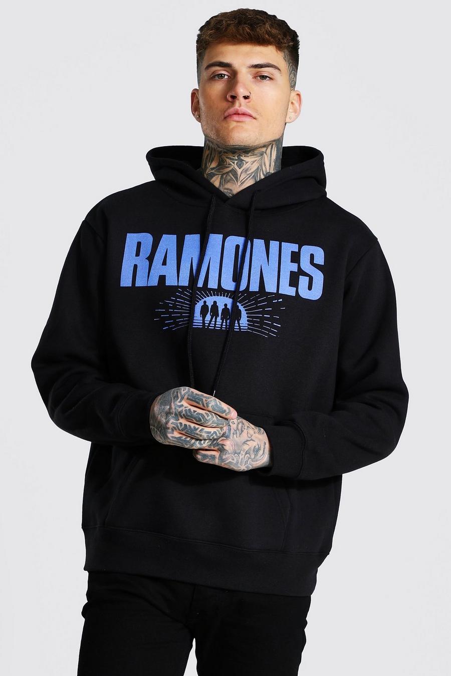 Black Ramones Oversize hoodie image number 1