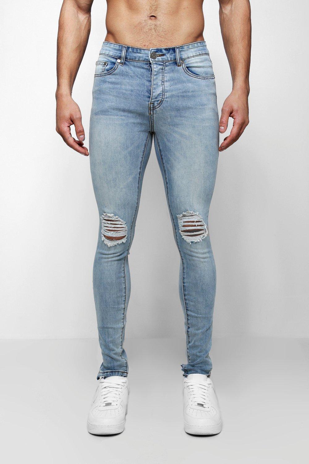 boohoo spray on skinny jeans