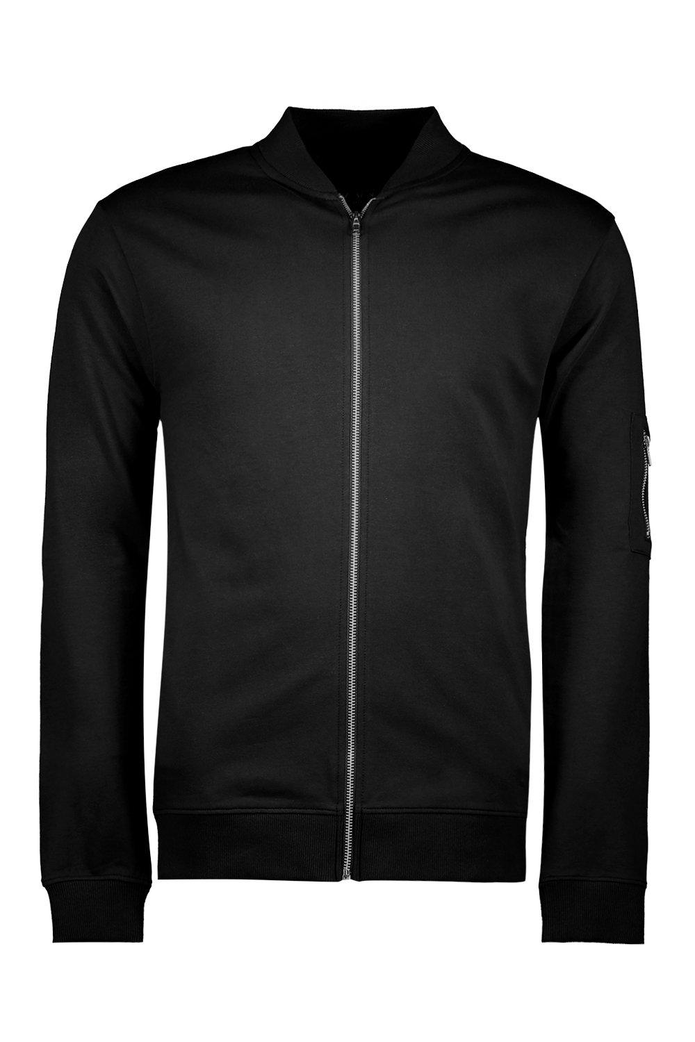 Muscle Fit MA1 Bomber Jacket boohoo IE